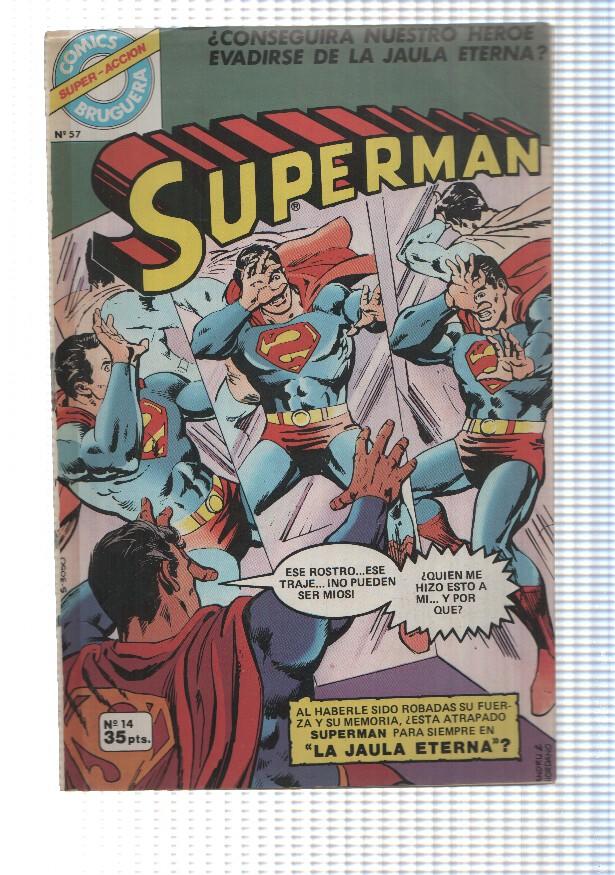 Bruguera: Superman num 14, Super-Accion - La Jaula eterna