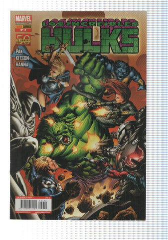 Panini: Los Increibles Hulks num 2 año 1, 2011 - Hijo Oscuro parte 5: despegue