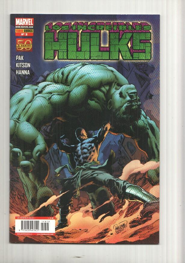 Panini: Los Increibles Hulks num 3 año 1, 2011 - Hijo Oscuro parte 5: descontrolado