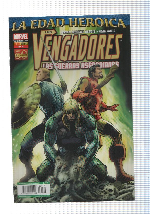 Panini: Vengadores num 4 año 1, 2011, Guerras Asgardianas . La Edad Heroica