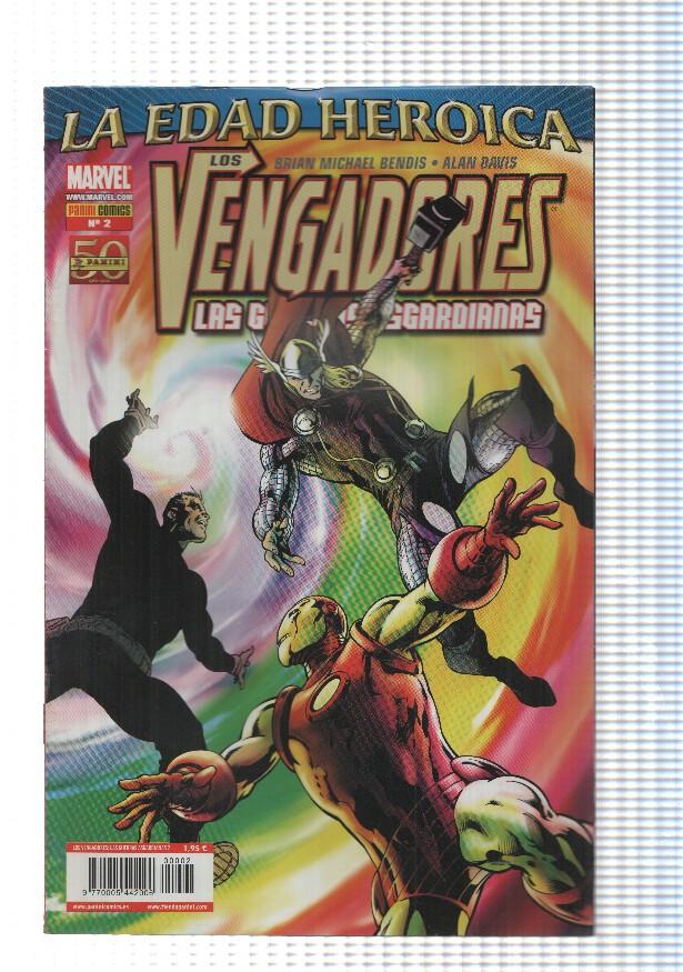Panini: Vengadores num 2 año 1, 2011, Guerras Asgardianas . La Edad Heroica