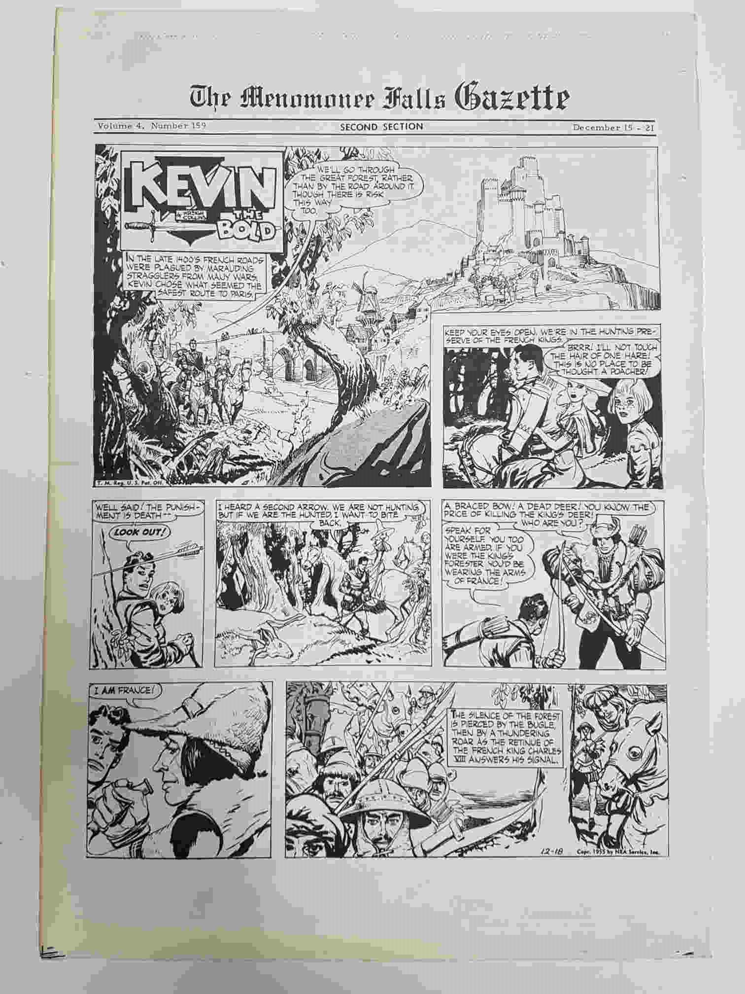 The Menomonee Falls Gazette volumen 4 numero 159 second section  (12.1974)