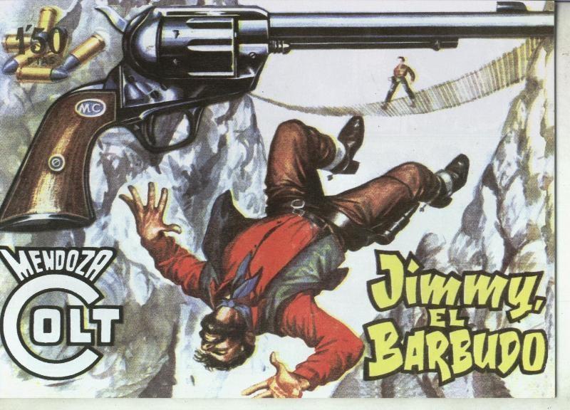 Facsimil: Mendoza Colt numero 074: Jimmy el barbudo