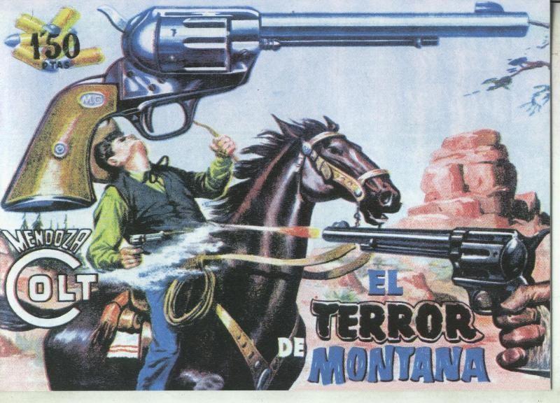 Facsimil: Mendoza Colt numero 089: El terror de Montana
