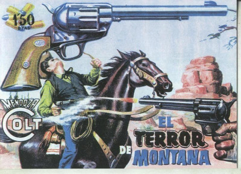 Facsimil: Mendoza Colt numero 089: El terror de Montana