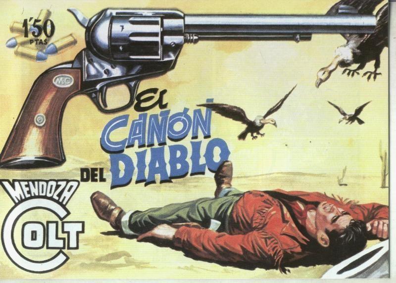 Facsimil: Mendoza Colt numero 102: El cañon del diablo