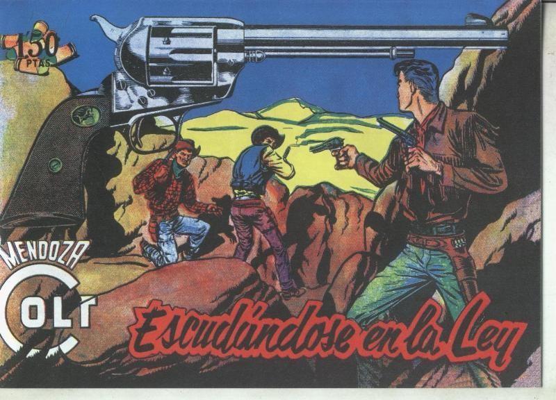Facsimil: Mendoza Colt numero 112: Escudandose en la ley