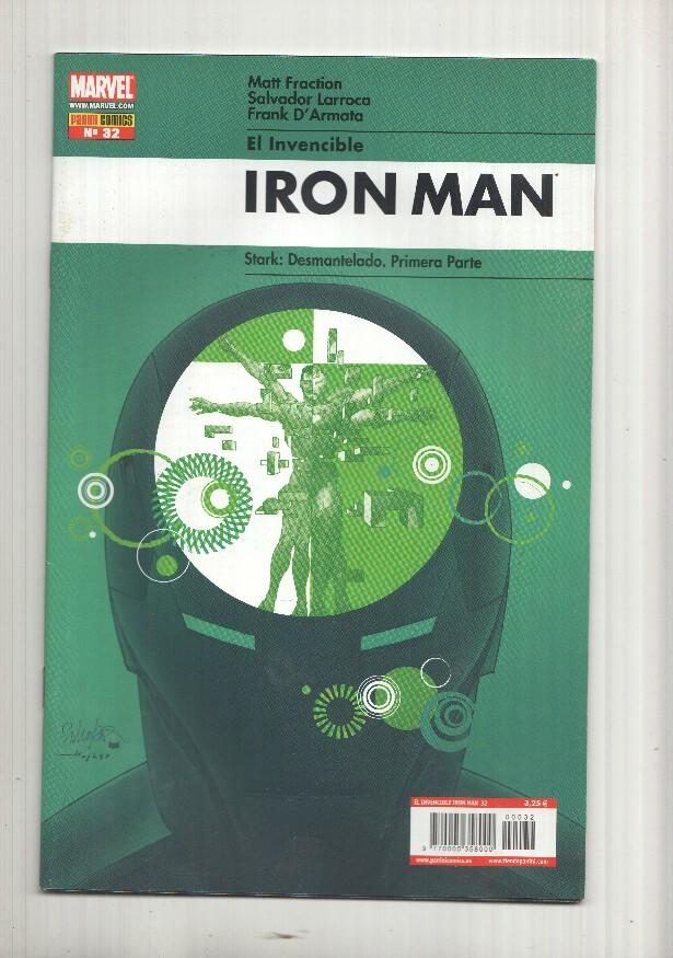 Panini: Iron Man num 32, año 3, 2010 - Stark: Desmantelado parte 1 y 2