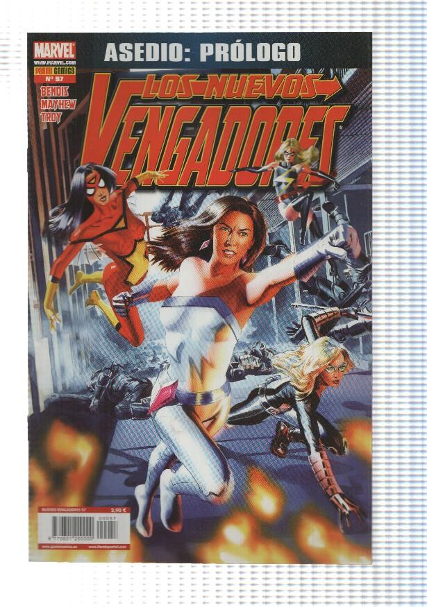 Panini: Los Nuevos Vengadores num 57 - Asedio prologo. Marvel