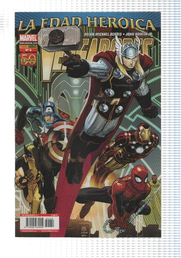 Panini: Los Vengadores num 5, vol. 4. La edad heroica - Los Proximos Vengadores parte 5