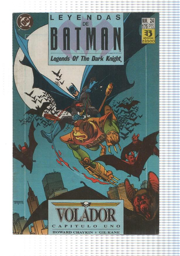Zinco: Leyendas de Batman num 24 - Volador capitulo uno. DC