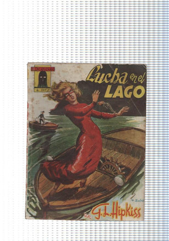 El Encapuchado num. 35: Lucha en el lago