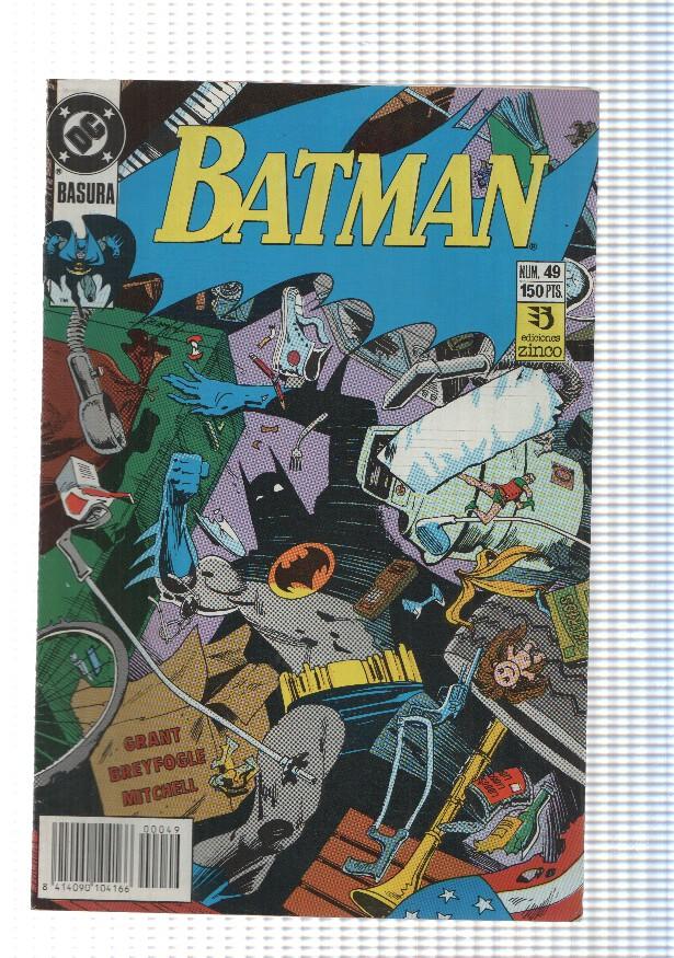 Zinco: Batman num 49 - Trash, Basura. DC