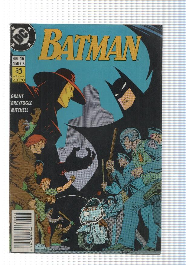 Zinco: Batman num 46 - Anarkia en Gotham City parte dos: Datos acerca de los murcielagos. DC