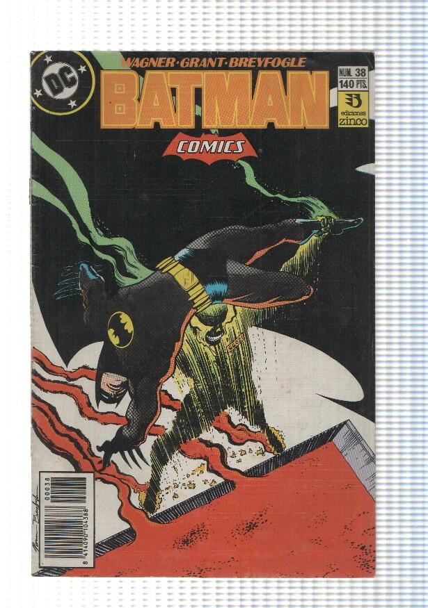 Zinco: Batman num 38 - Gente de noche parte tres: El foso ardiente. DC
