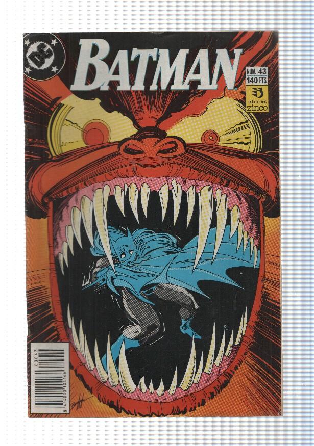 Zinco: Batman num 43 - El miedo segunda parte: Diario de un demente. DC