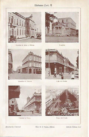 LAMINA ESPASA 472: La Habana