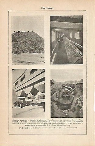 LAMINA ESPASA 4446: Obras de hormigon