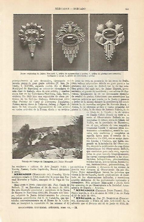LAMINA ESPASA 4913: Joyas hechas por Jaume Mercade