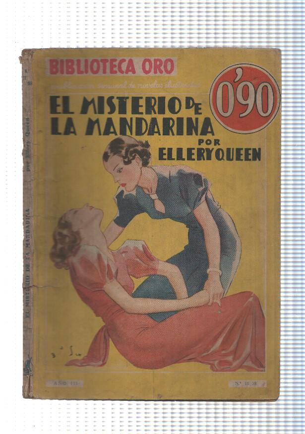 Biblioteca Oro amarilla numero 111-58: El misterio de la Mandarina (aviejada)