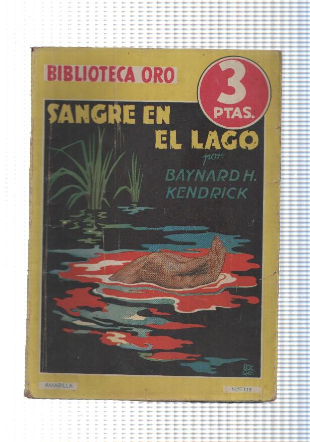 Biblioteca Oro amarilla numero 119: Sangre en el lago