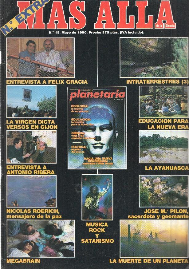 Mas Alla numero 015: Musica, Rock y Satanismo, Anahata, el juego de la naturaleza