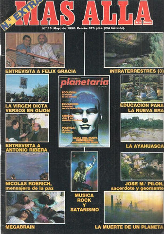 Mas Alla numero 015: Musica, Rock y Satanismo, Anahata, el juego de la naturaleza