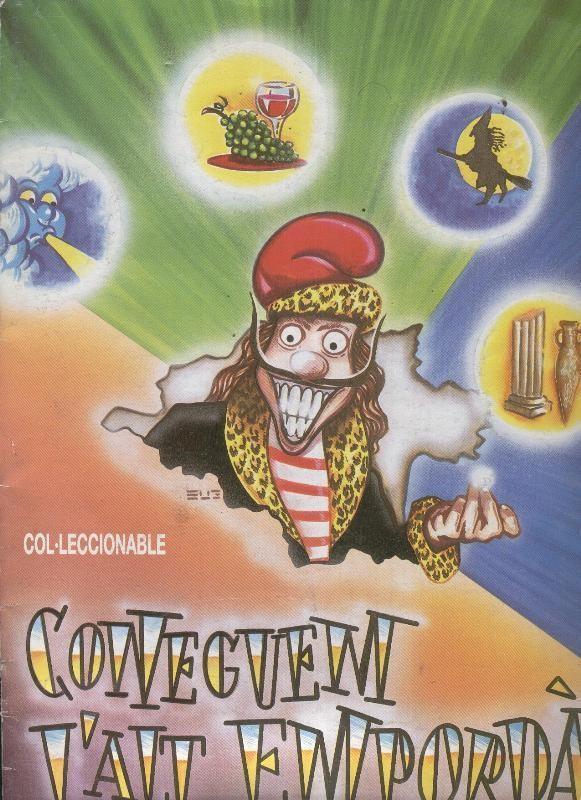 Album de Cromos: Coneguem L,Alt Emporda,  (album con solo 57 cromos, numerado 3 en interior(
