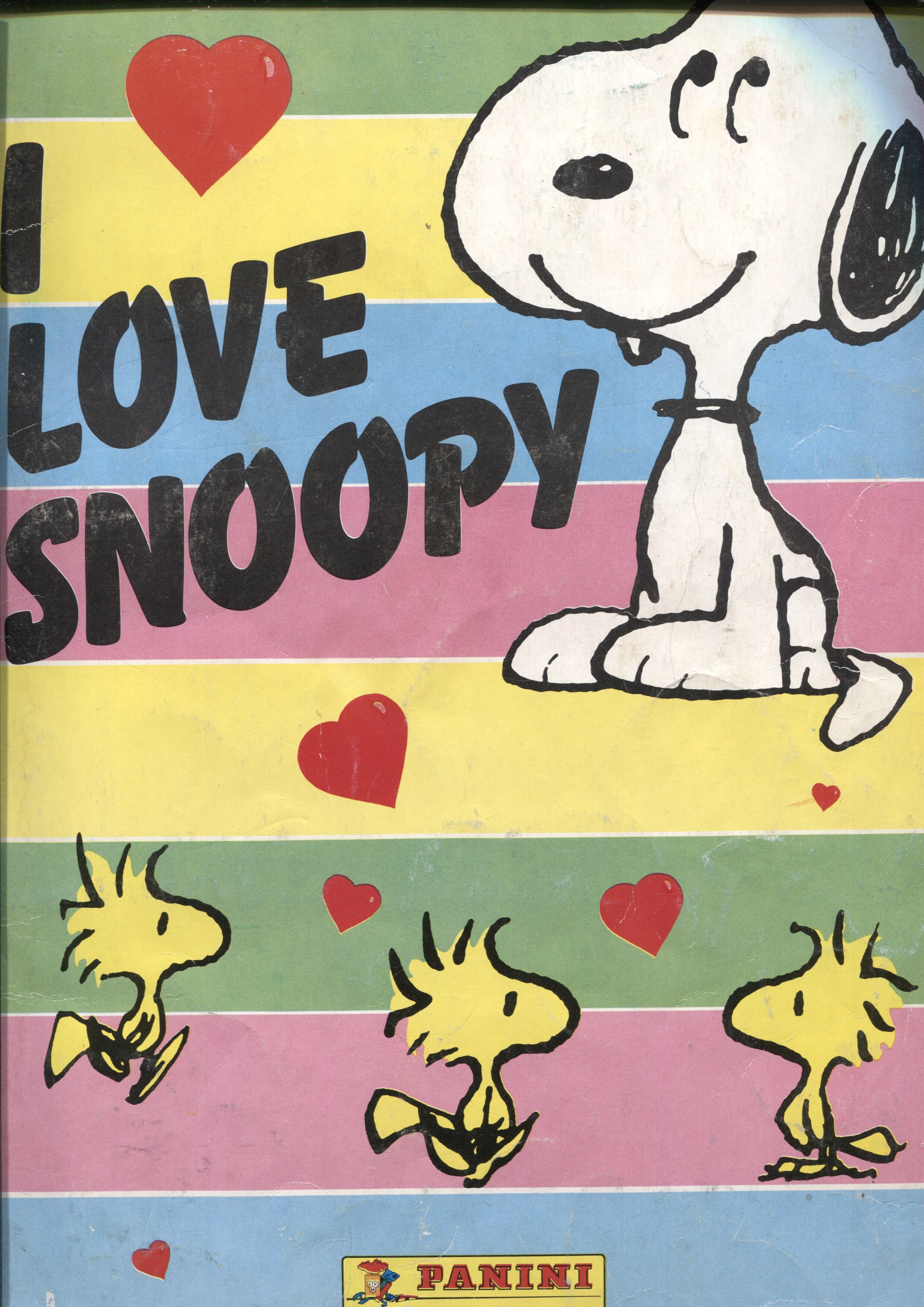Album de Cromos: I love Snoopy (le faltan 67 cromos)