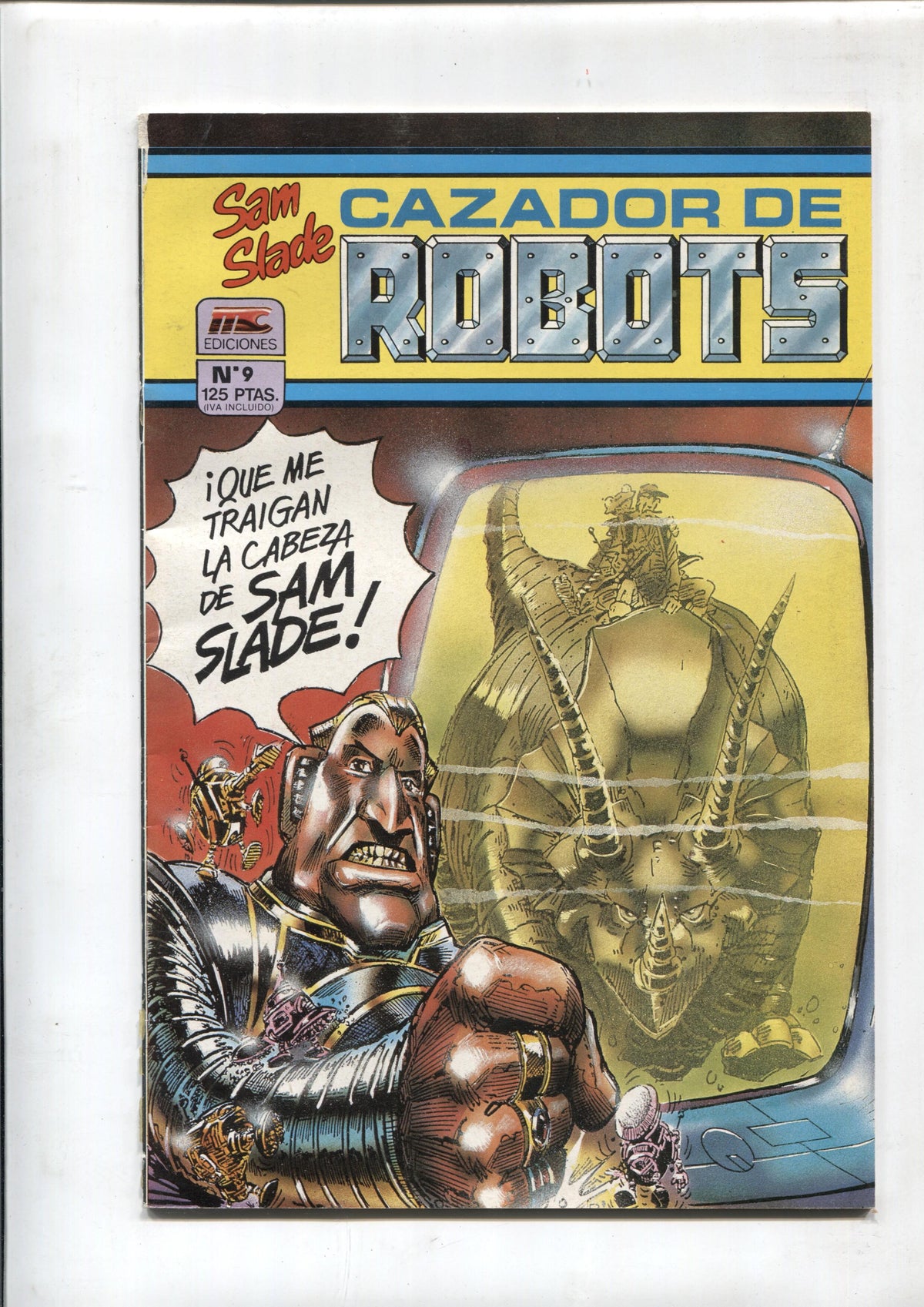 MC Ediciones: Sam Slade cazador de robots numero 9