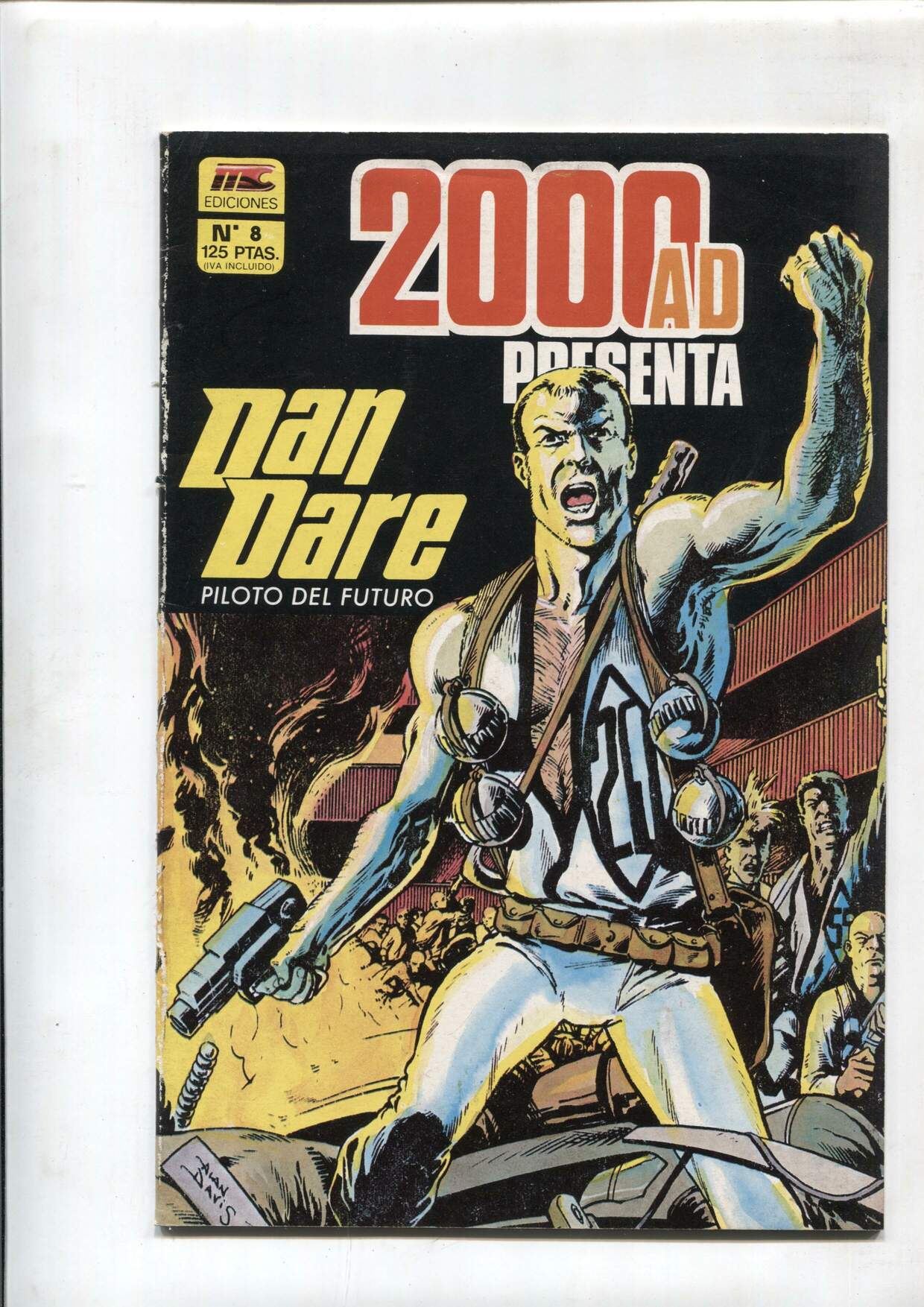 2000 AD numero 08: Dan Dare  piloto del futuro