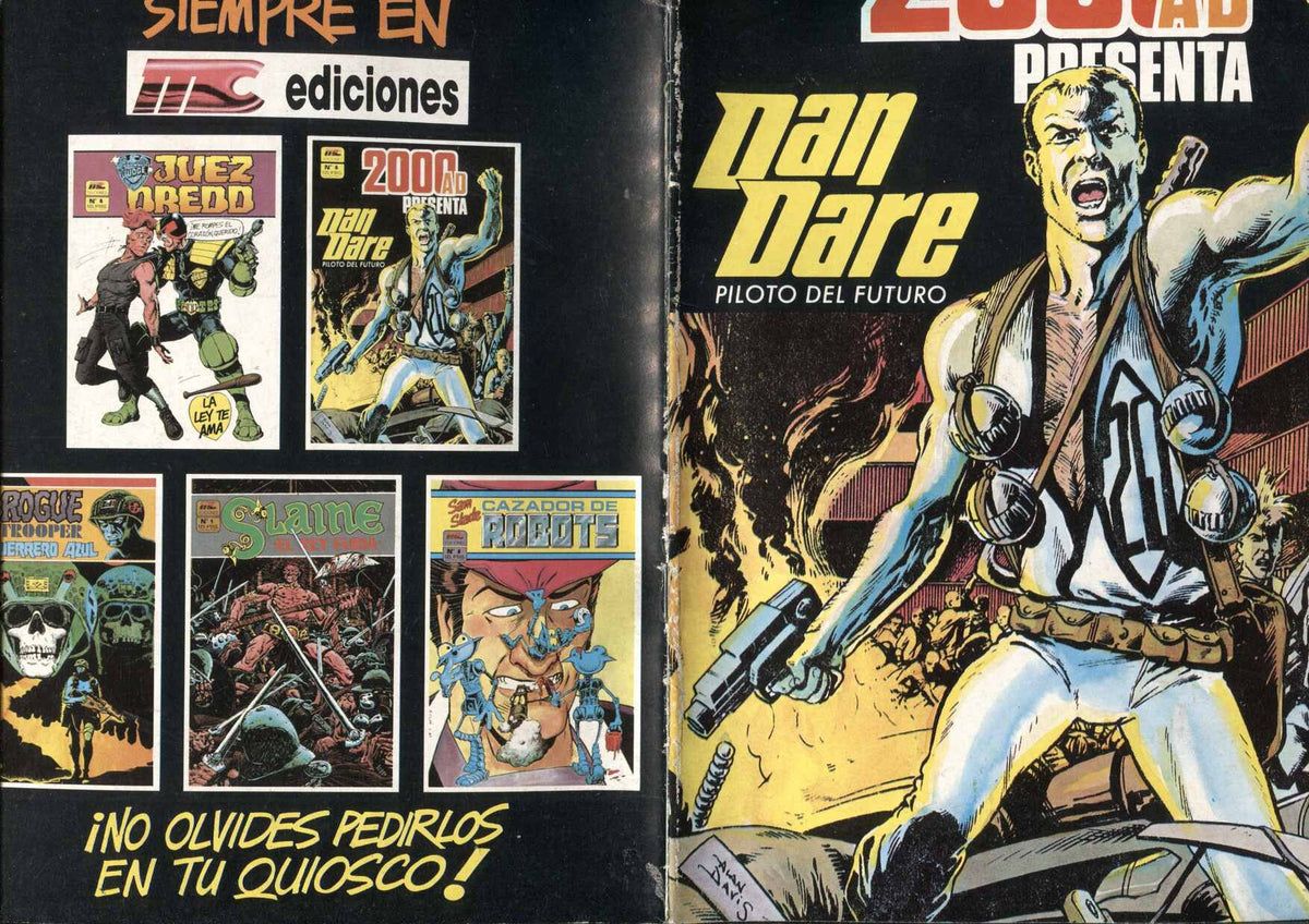 MC Ediciones: 2000 AD numero 08: Dan Dare  piloto del futuro