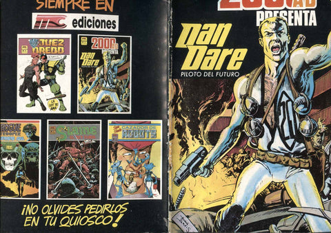 MC Ediciones: 2000 AD numero 08: Dan Dare  piloto del futuro