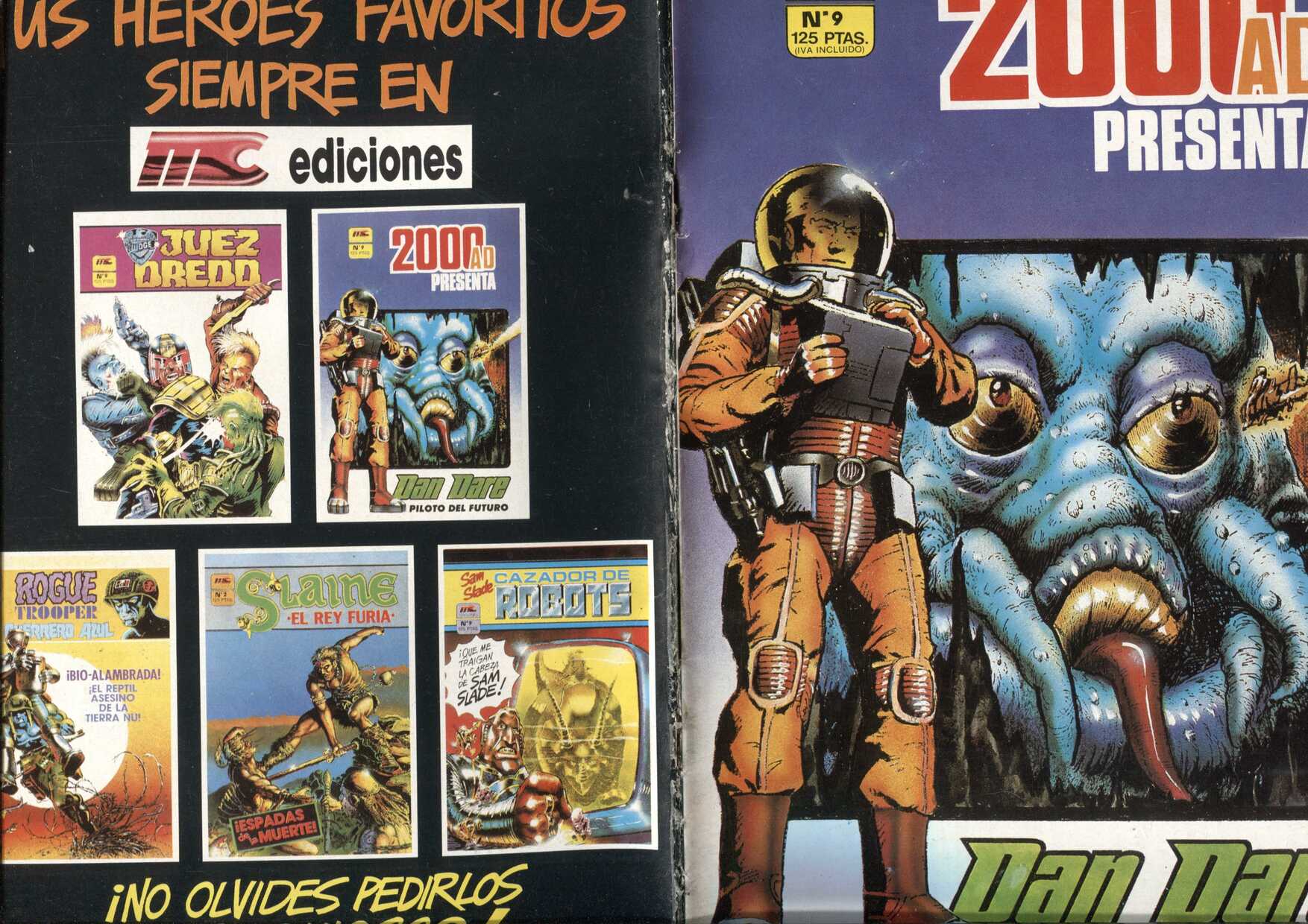 MC Ediciones: 2000 AD numero 09: Dan Dare  piloto del futuro