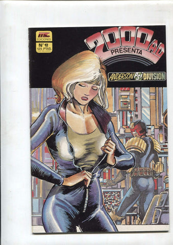 2000 AD numero 12: Judge Anderson (procede de retapado)