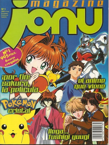 JONU Magazine revista de manga numero 01