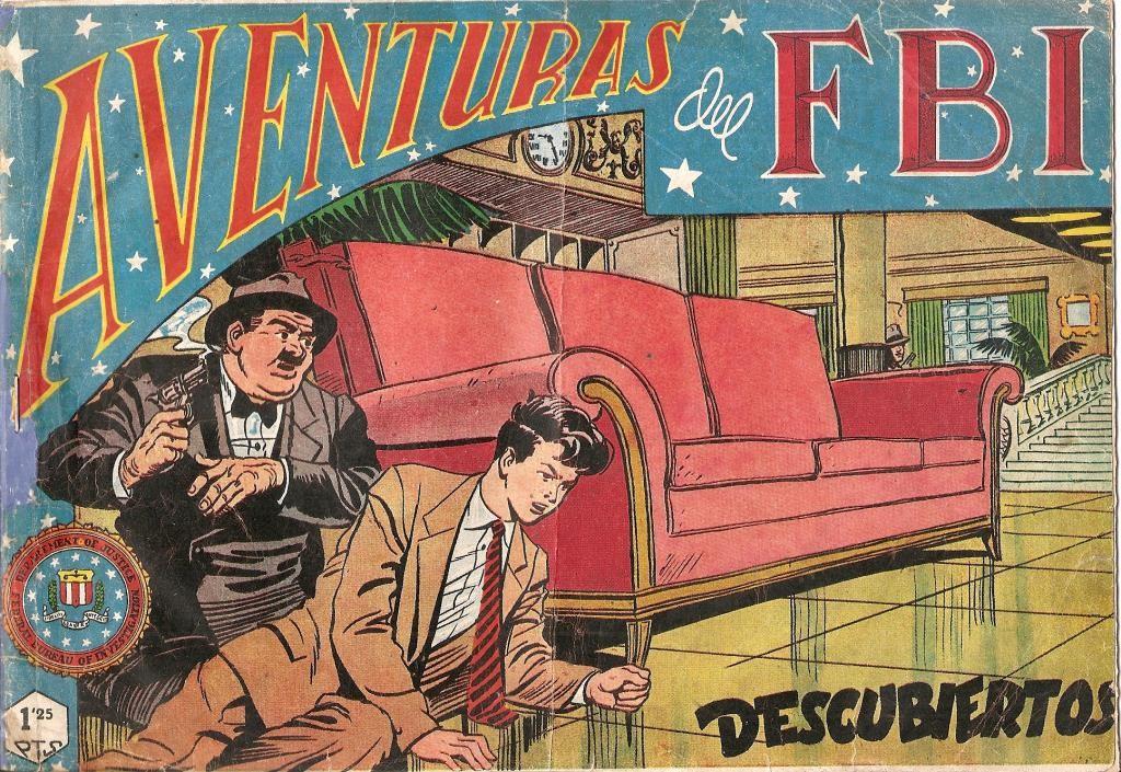 Aventuras del FBI original numero 074: Descubiertos (numerada 2 en trasera)