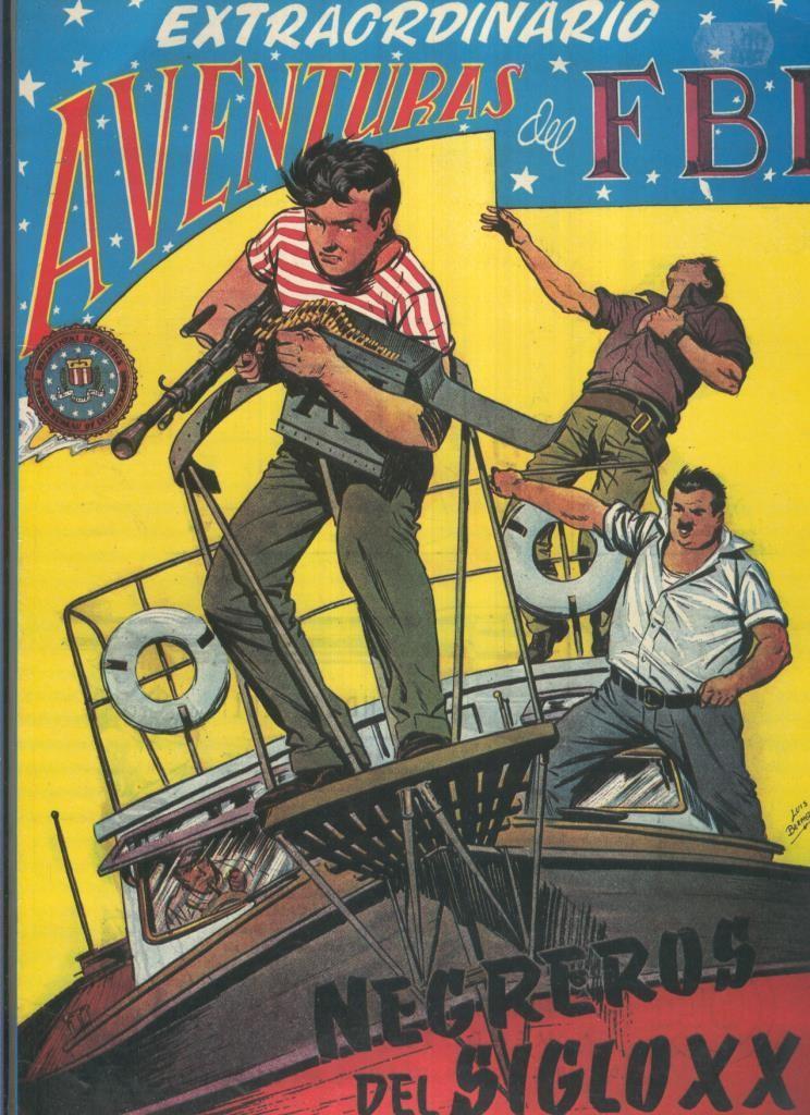 Facsimil: Extraordinario Aventuras del FBI (hojas sueltas)