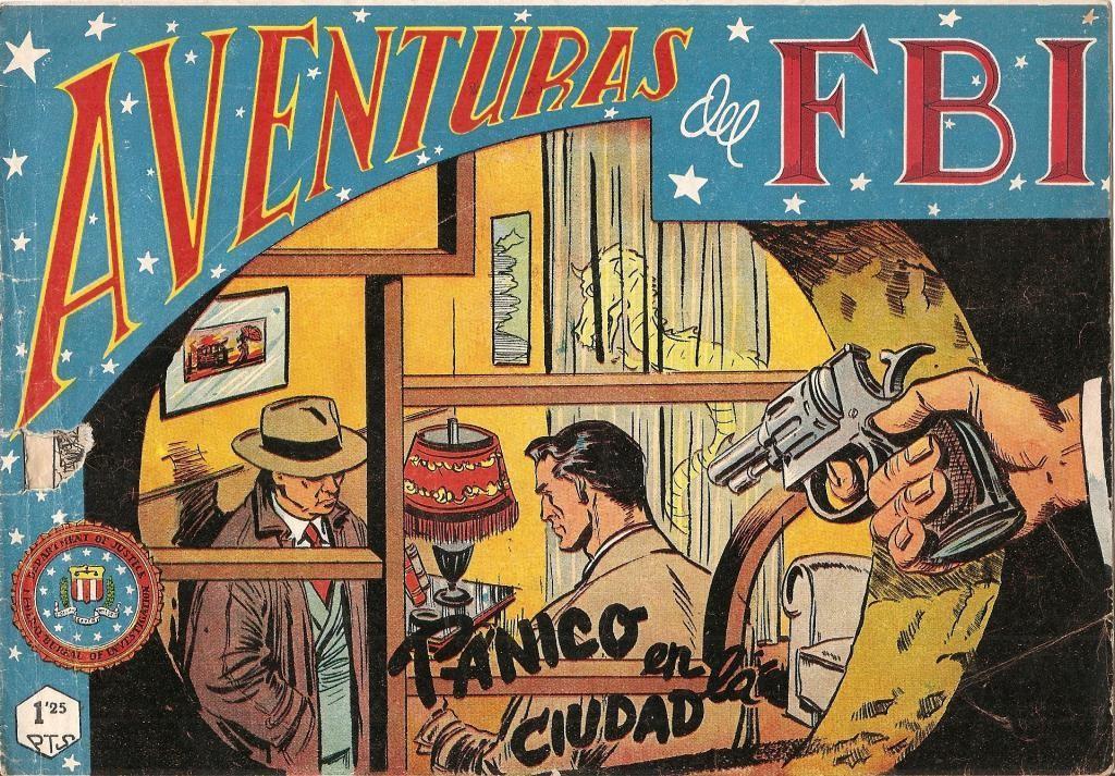 Aventuras del FBI original numero 075: Panico en la ciudad (numerada 1 en trasera)