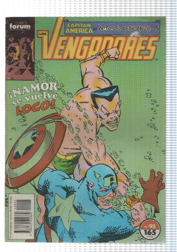 Planeta: Los Vengadores num 95 - Capitan America, sumision. Actos de Venganza parte 3. Comics Forum