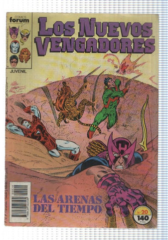 Planeta: Los Nuevos Vengadores num 20 - Las arenas del tiempo. Perdidos en el espacio-tiempo, cuarta parte. Comics Forum