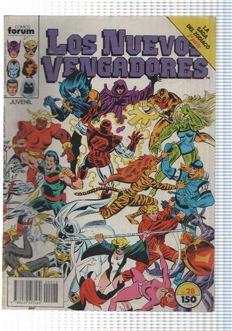 Planeta: Los Nuevos Vengadores num 28 - Doble alineamiento estelas. La Saga del Zodiaco parte 3. Comics Forum