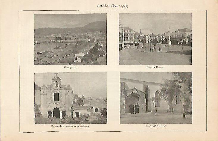 LAMINA ESPASA 580: Vistas de Setubal Portugal