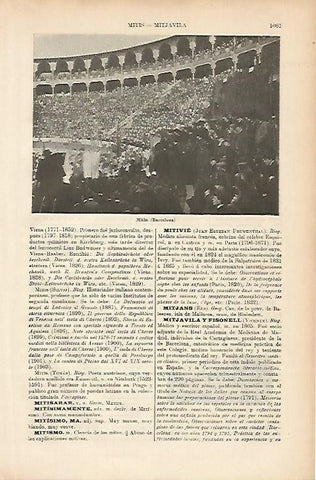 LAMINA ESPASA 5280: Un mitin en la plaza de toros de Barcelona