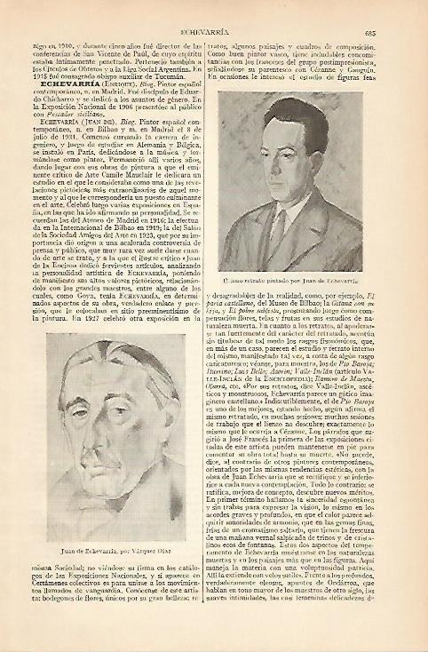 LAMINA ESPASA 5412: Juan de Echevarria