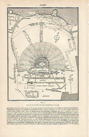 LAMINA ESPASA 5809: Teatro de Dionisos de Atenas