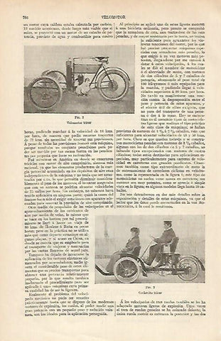 LAMINA ESPASA 5986: Velomotor y coche tricar