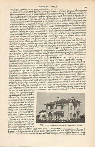 LAMINA ESPASA 5908: Villa vasca cerca de Biarritz