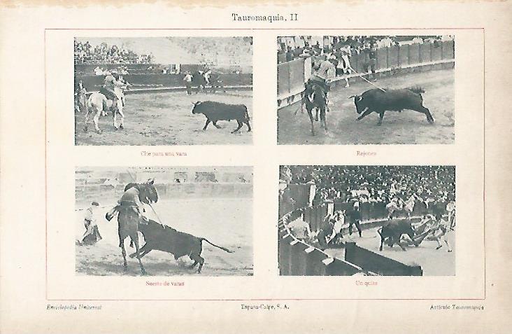 LAMINA ESPASA 5782: Tercio de varas