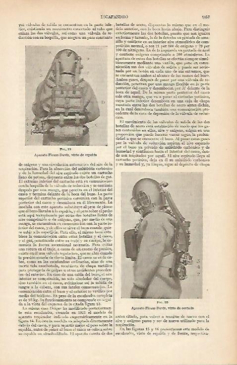 LAMINA ESPASA 5448: Aparato Fleuss-Davis